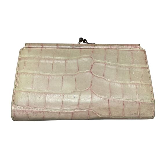 Dooney & Bourke Vintage Crocodile Leather Wallet w/ Checkbook feature (see desc) - Picture 7 of 7